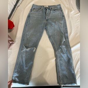 Agolde Riley crop size 27